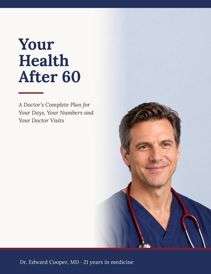 Cover of Your Health After 60 by Dr. Edward Cooper, MD